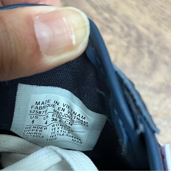 Converse All Star Navy Blue Lady All Star Sneakers Size 6 - Picture 11 of 14